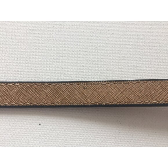 Calvin Klein CLIP-ON MUSTARD BROWN IMPRINTED REPLACEMENT SHOULDER STRAP NEW S - Picture 7 of 7